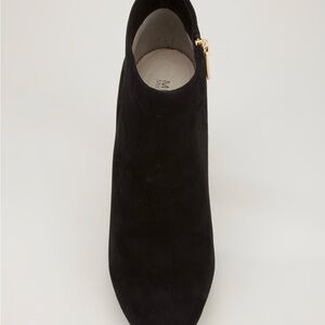 MICHAEL Michael Kors Block Ankle Boot in Black Suede Size 7 (37)